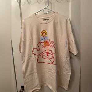 NWT Thrifted Livy Lu Texas Cowgirl Cream Graphic T-Shirt
